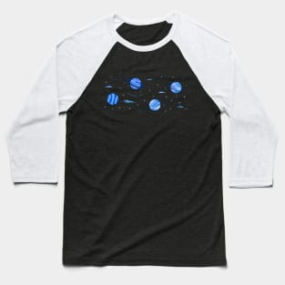 Planet You - Blue Sky Universe Casual Logo Design Baseball T-Shirt
